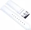 Hugo Boss Ersatzband Uhrenarmband Leder Band Weiss 18mm für Produktbild-Vorschau 1