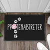 Trendation - Pfotenabtreter Fußmatte Geschenk Hundebesitzer Produktbild-Vorschau 2