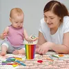 Montessori-Spielzeug – Ab 1 Jahr – 1 Form – Holzfarben – Produktbild-Vorschau 2