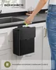 SONGMICS Mülleimer hängend, 8 L Stahl-Abfalleimer mit Produktbild-Vorschau 2