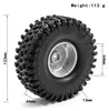 RC Crawler Gummireifen RC Autoreifen mit Felgen Ersatz fuer Produktbild-Vorschau 6