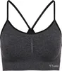 hummel hmlCI SEAMLESS SCRUNCH SPORTS BRA - BLACK MELANGE - Produktbild-Vorschau 3