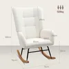 Fauteuil à bascule HOMCOM, fauteuil à bascule avec Voir les images du produit 3