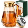 Kuketo | Crystal Amber – Szklany dzbanek 1,5 l do herbaty, Podgląd zdjęcia produktu 1