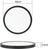 ZMH LED plafondlamp, zwart, plat model, 23 cm, neutraal wit Productafbeelding-voorbeeld 5