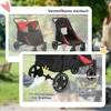 PawHut, poussette pour chiens, buggy pour animaux de Voir les images du produit 6