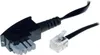 Cavo di antenna telefonica, TAE/N, nero, 15m Anteprima dell’immagine prodotto 2