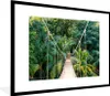 MuchoWow® Gerahmtes Poster Dschungel - Palme - Brücke - Produktbild-Vorschau 1