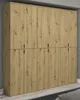 Garderobe und Kleiderschrank "Line-Up" Eiche Produktbild-Vorschau 2