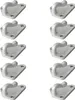 10x Planenhaken für Anhänger Metall – Spannhaken 41x51cm Produktbild-Vorschau 2