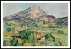 Poster 91,5x61cm Mont Sainte-Victoire, Paul Cezanne Vintage Anteprima dell’immagine prodotto 2