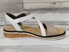 Rieker Damen Keil-Sandaletten Weiß/Beige Voir les images du produit 33