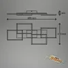 LED Deckenlampe Holz Deckenleuchte Wohnzimmer Dimmbar Produktbild-Vorschau 8