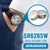 Batteria per orologi ABSINA SR626SW da 1,55 V all'ossido Anteprima dell’immagine prodotto 2