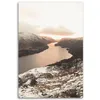 Leinwandbild Wald am Fluss 80x120 Feeby Beige bild für die Produktbild-Vorschau 3