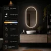 LoXa miroir de salle de bain Fiona 40×80 cm ovale - LED, Voir les images du produit 2