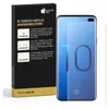 A product shot of a smartphone screen protector and its packaging. Produktbild-Vorschau