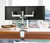 Maclean MC-714 2-skladacie rameno na monitor na stôl 360° Náhľad obrázku produktu 4