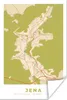 MuchoWow® Poster Karte - Jahrgang - Jena - Stadtplan - Produktbild-Vorschau 1
