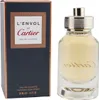 Cartier L’Envol Eau de Toilette mit zylindrischem Glasflakon und goldener Verschlusskappe, daneben schwarze Verpackung mit Kupferrahmen. Produktbild-Vorschau