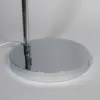 Moderne Bogenlampe chrom Verstellbar ohne Schirm Produktbild-Vorschau 6