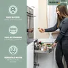 bremermann Jeu de 2 tiroirs télescopiques - 60 cm avec Voir les images du produit 3