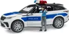 bruder Range Rover Velar auto della polizia con poliziotto, Anteprima dell’immagine prodotto 3