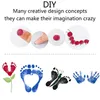 Baby Fuß- oder Hand-Abdruckset Set,Baby Stempelkissen in Produktbild-Vorschau 3