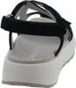 Joya Jenny Black Sandale, Veloursleder, Klettv., Produktbild-Vorschau 17
