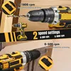 Akku-Schlagbohrmaschine, 21-V-Akku-Schrauber, inklusive 2 Produktbild-Vorschau 6