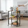 Relaxdays 4052025848248, 3 pół., Czarny, Brązowy, 10 kg, 4 Podgląd zdjęcia produktu 3