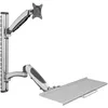 Digitus Arbeitsplatz (Monitor, Tastatur, Maus) Wandmontage, Produktbild-Vorschau 2