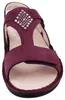 FINN COMFORT Calvia Damen Sandale beerenfarben Nubukleder - Produktbild-Vorschau 5