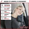 WALSER Lammfell Gurtpolster Millie, 2 Stück Gurtpolster Produktbild-Vorschau 2