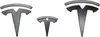 Logo emblèmes en noir pour la Tesla Model 3 Voir les images du produit 1