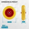 Wiltec Roue complète increvable 3.50-8 pour Diable – 365 x Voir les images du produit 4