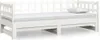 vidaXL Letto da giorno allungabile bianco 2x(90x200) cm in Anteprima dell’immagine prodotto 6