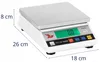 Přesná váha Steinberg Systems SBS-LW-10000A, kapacita 10 kg Náhled obrázku produktu 7