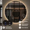 Wandspiegel NOVA rund 100 cm mit LED Beleuchtung Produktbild-Vorschau 4