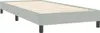 vidaXL Skříňová postel bez matrace světle šedá 80x220 cm Náhled obrázku produktu 3