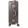 Aluminium Reisekoffer rot 55 cm Handgepäck Trolley Produktbild-Vorschau 4