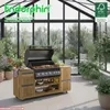 Endorphin Outdoorküche Teak inkl. Merlin 641 Built- in Produktbild-Vorschau 7