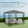 Outsunny Ersatzdach für Pavillon 3 x 3 m wasserdicht Produktbild-Vorschau 3
