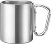 Westmark Edelstahltasse mit Karabinerhenkel, 300 ml, Anteprima dell’immagine prodotto 1