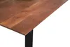 Esstisch 140x80cm Akazie massiv nussbaumfarben schweizer Produktbild-Vorschau 4