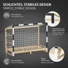ML-Design Kinderbett Fußballtor 90x200 cm mit Matratze Produktbild-Vorschau 4