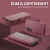 Galaxy S21+ 5G Hülle, Leder Brieftasche Kartenfach Produktbild-Vorschau 2