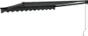A retractable awning mounted on a wall, shown in an extended position. Náhľad obrázku produktu