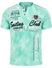 Herren T-Shirt | Sommershirt | Batik Optik | 2879 Mint L Produktbild-Vorschau 4