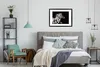 MuchoWow® MuchoWow® Gerahmtes Poster Pferd - Dots - Schwarz Produktbild-Vorschau 7